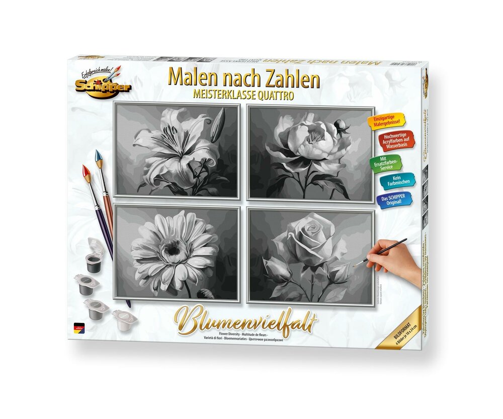 Bloemenpracht - Schipper Quattro 18 x 24 cm