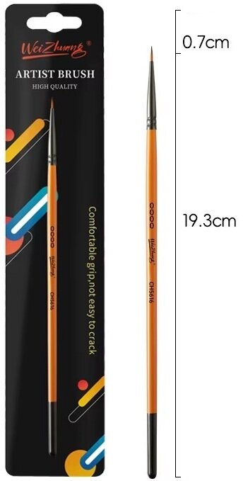 Synthetisch Penseel Maat 0000