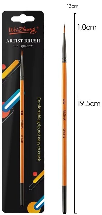 Synthetisch Penseel Maat 00