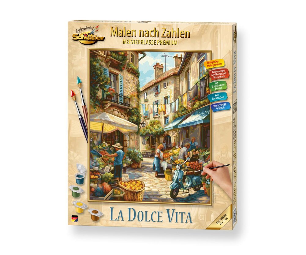 La Dolce Vita - Schipper 40 x 50 cm
