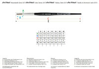 da Vinci Penseel maat 2 - Synthetisch serie 3373
