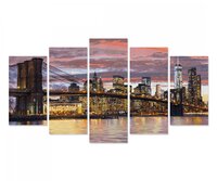 New York at dawn - painting by numbers