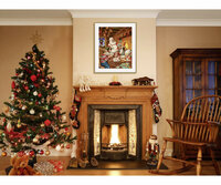 Bakken voor Kerstmis - Schipper 40 x 50 cm