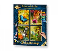 Vlinders schilderen op nummer