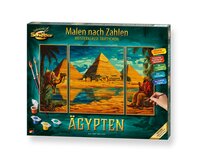 Egypte - Schipper Drieluik 50 x 80 cm