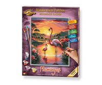 Flamingos - Schipper 24 x 30 cm