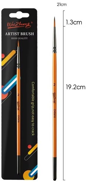 Synthetisch Penseel Maat 2