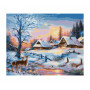 Winters landschap - Schipper 24 x 30 cm
