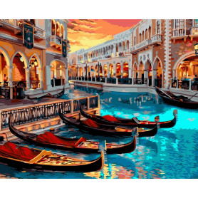 Venetië - Schilderen op nummer - 40 x 50 cm