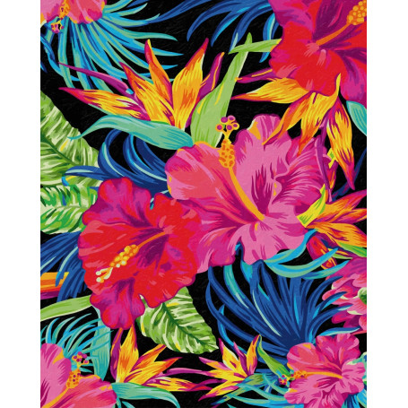 Exotic flower dreams - Schipper 40 x 50 cm