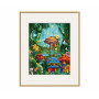 Magic mushroom village - Schipper 24 x 30 cm