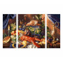 Prunkstillleben - Schipper Triptychon 50 x 80 cm