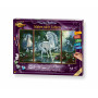 A unicorn in the magic forest - Schipper Triptych 50 x 80 cm