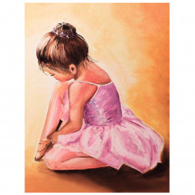 Ballerina Baby - ITZ Paint by Numbers 40 x 50 cm
