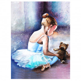 Ballerina - ITZ Paint by Numbers 40 x 50 cm