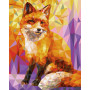 Fox Polygon Art - Schipper 40 x 50 cm