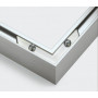 Zilverkl. aluminium lijst 40x50 cm